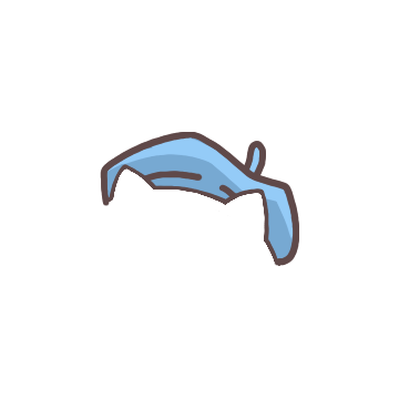 Blue Painter Beret